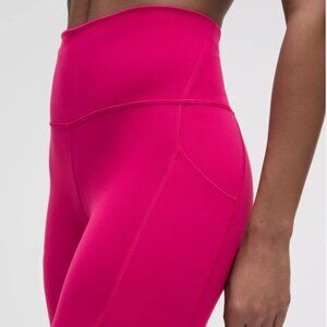 Lululemon, size 6, pink leggings